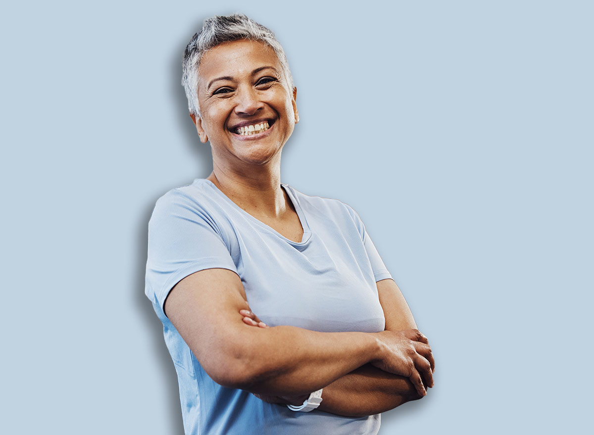 Senior,,Black,Woman,And,Gym,Portrait,Of,A,Person,Happy