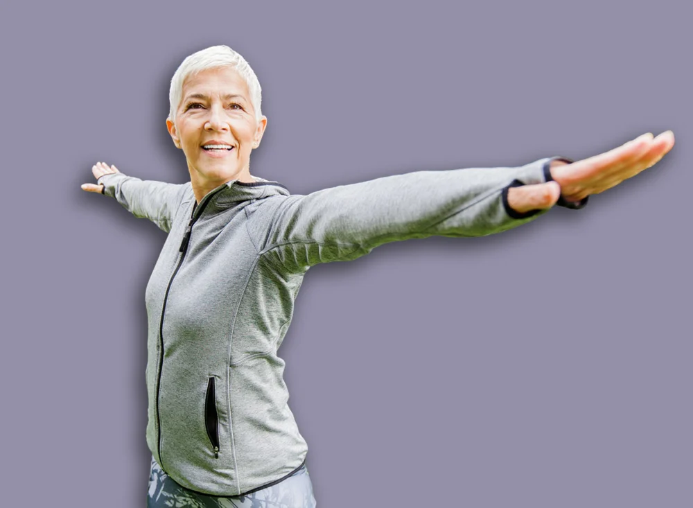 Portrait,Of,Healthy,Fit,Senior,Woman,Doing,Fitness,Exercise,In