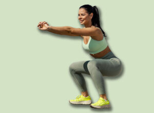 Smiling,Sporty,Urban,Athlete,In,Shape,Is,Doing,Squatting,Endurance