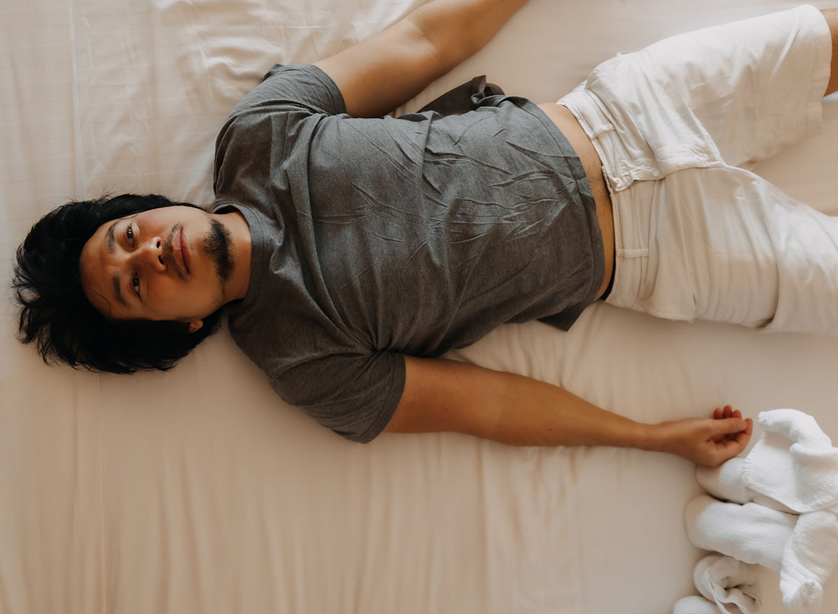 Sleepy,Lazy,Asian,Man,Do,Not,Want,To,Get,Up