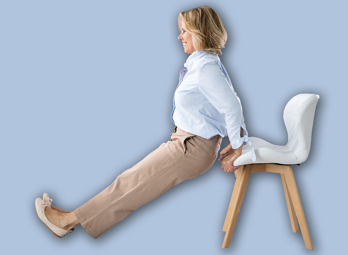 Chair,Triceps,Dip,In,Office.,Workout,Exercise,At,Desk