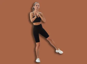 Full,And,Lower,Body,Workout.,Focused,Sporty,Woman,Exercising,With