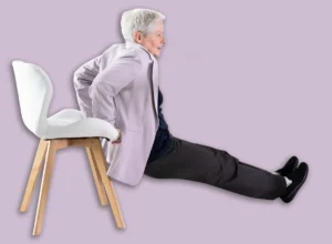 Chair,Office,Dip,Exercise,Triceps,Dips,At,Desk