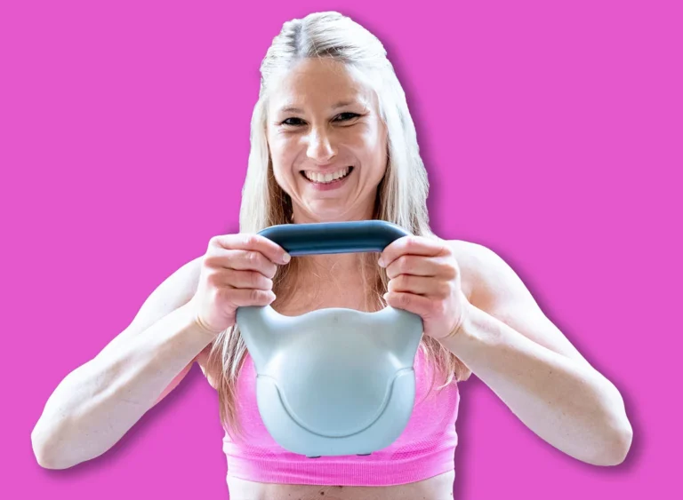 Young,Attractive,Blonde,Fitness,Woman,Is,Doing,Exercise,With,A